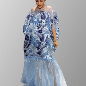 BROCADE ORGANZA BUBU