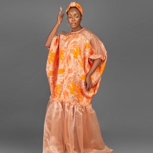 BROCADE ORGANZA BUBU